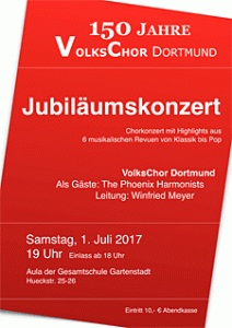 VolksChor Dortmund - Jubiläumskonzert