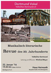 VolksChor Dortmund - Musikalisch-literarische Revue